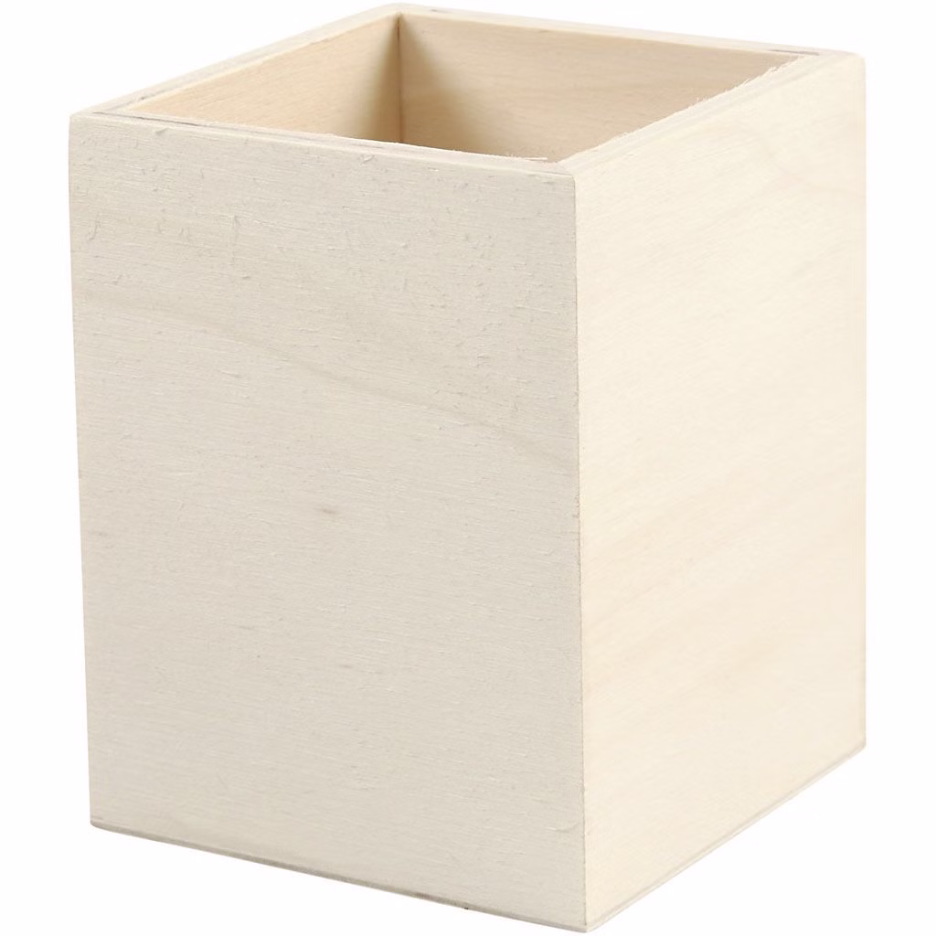 Stiftebox zum Bemalen Stiftebox zum Bemalen