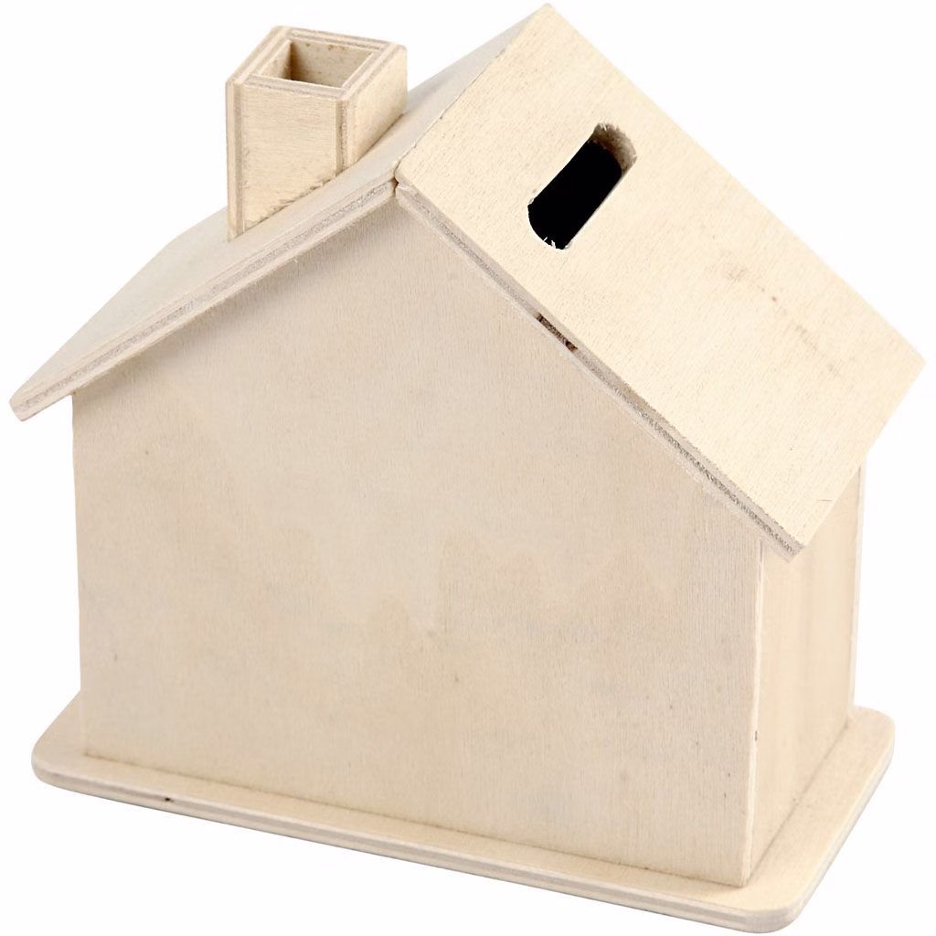 Spardose Haus zum Bemalen Spardose Haus zum Bemalen