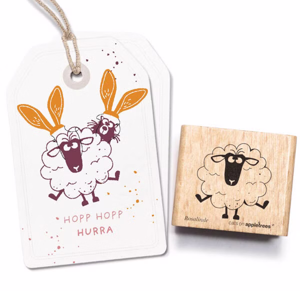 Stempel Schaf Rosalinde Stempel Schaf Rosalinde sb
