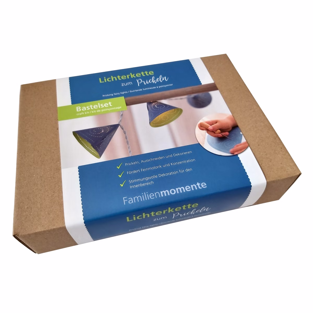 Prickel-Lichterkette Kegel Prickel-Lichterkette Kegel
