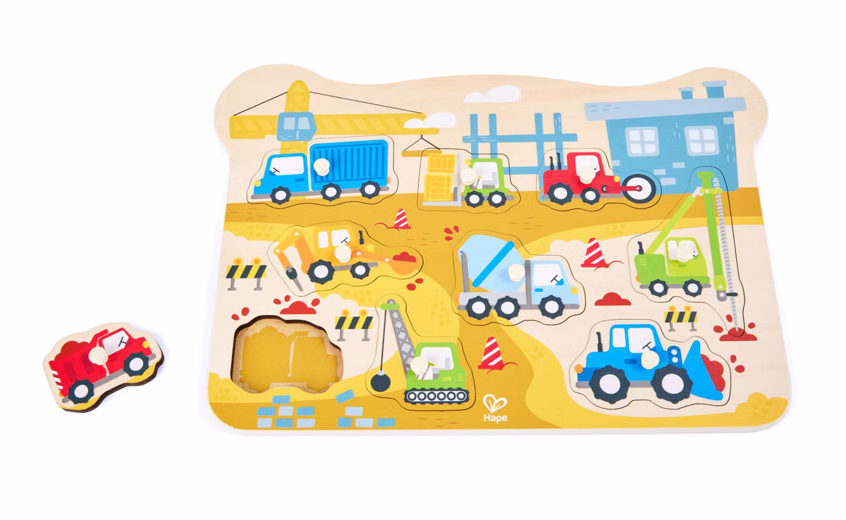 Steckpuzzle "Baustelle" Steckpuzzle "Baustelle"