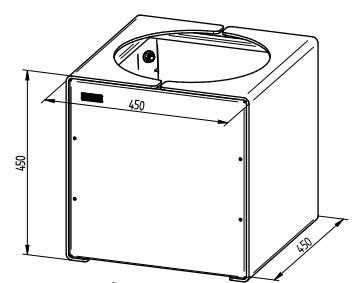 Abmessungen Pflanzbehälter