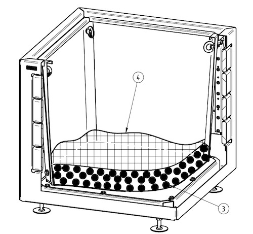 Wasserspeicher für Pflanzkübel