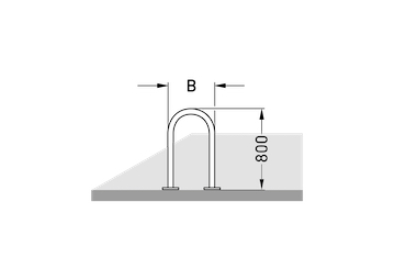 Fahrradanlehnbügel