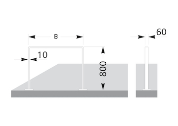 Fahrradanlehnbügel