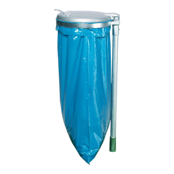 Müllsackständer mit Kunststoffdeckel in 2 Ausführungen | KELPIO