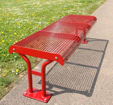 Parkbank Metallgitter