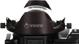 SAGA Dive Dome 100mm Panasonic 8mm Fisheye Minidome 4 Zoll Unterwasserfotografie Domport