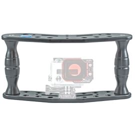 Hydronalin Tauchstativ Doppeldecker HD 43 für GoPro, ActionPro X7, Rollei
