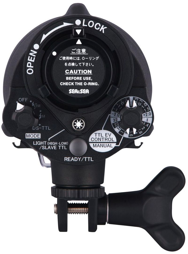 Sea&amp;Sea YS-D2J Unterwasserblitz [ 03121 ] Japan Qualit&auml;t Blitz Leitzahl 32 120&deg; – Bild 3