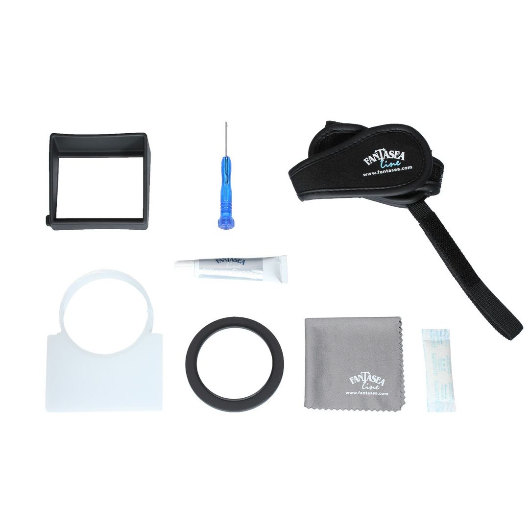 Fantasea FRX100 UW Geh&auml;use Set f&uuml;r Sony RX100 V &amp; IV &amp; III MPK-URX100A – Bild 6