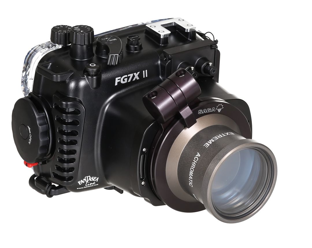 Fantasea FG7X II Set mit SAGA +15 Makrolinse &amp; magnetischem Klapphalter – Bild 1