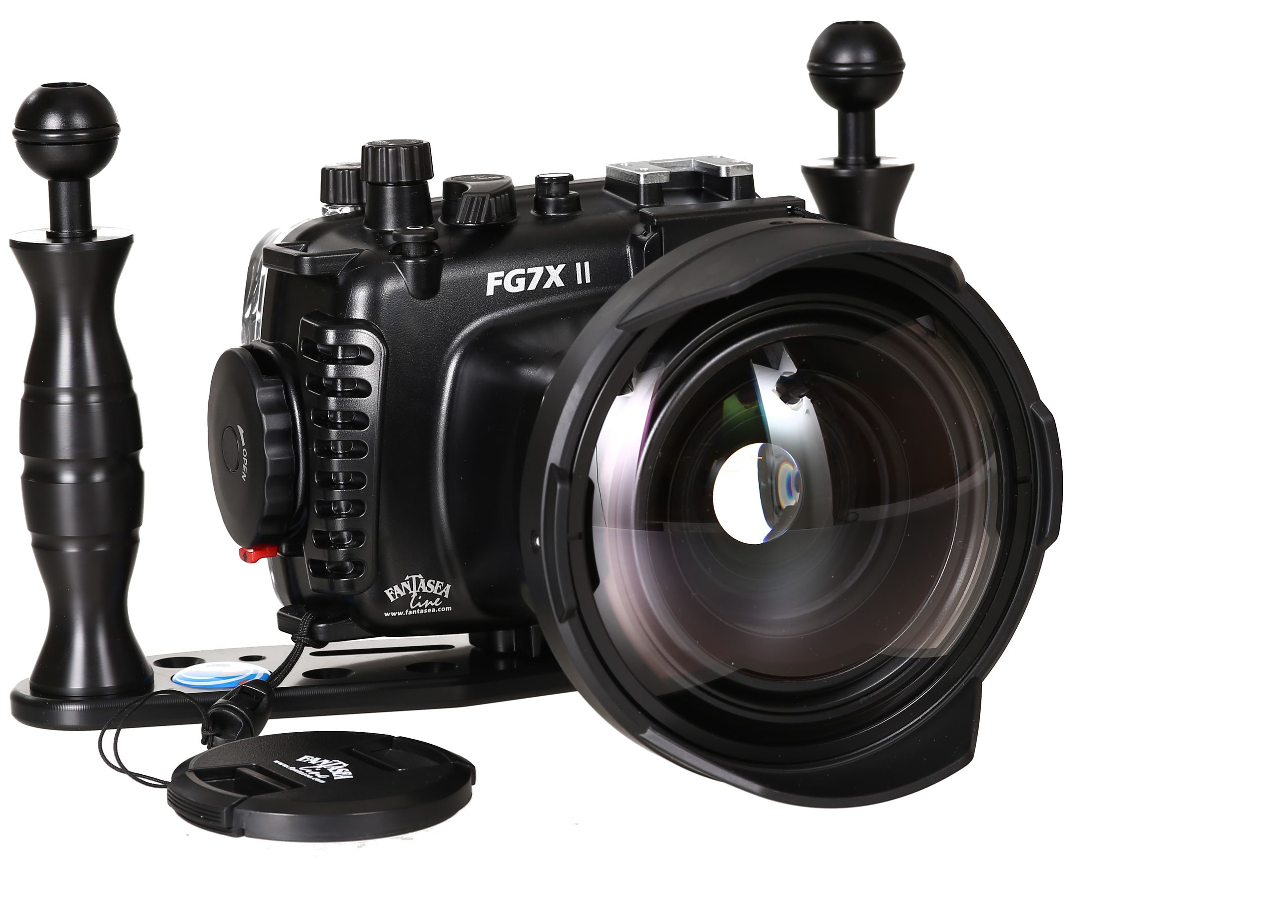 Fantasea FG7X II UW Set Canon Powershot G7X 2 Tauch Gehäuse 60m WP