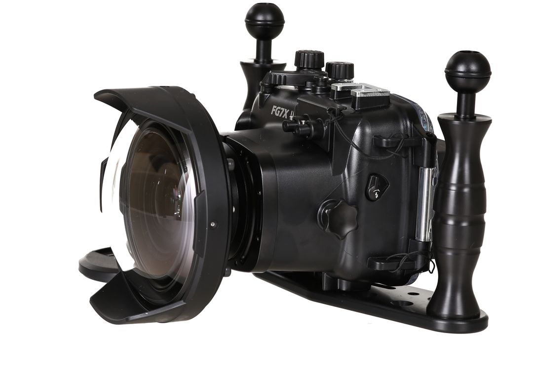 Fantasea FG7X II Set mit INON UWL-H100 &amp; Dome Lens Unit Superweitwinkel – Bild 6