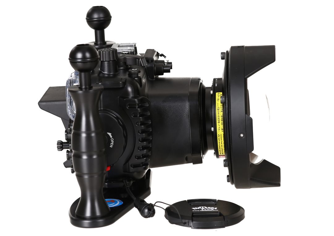 Fantasea FG7X II Set mit INON UWL-H100 &amp; Dome Lens Unit Superweitwinkel – Bild 5