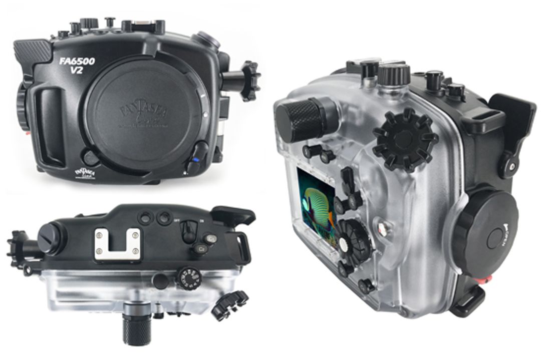 Fantasea FA6500 V2 Set UW Geh&auml;use f&uuml;r SONY A6500 / A6300 mit Port &amp; Zoomring – Bild 2