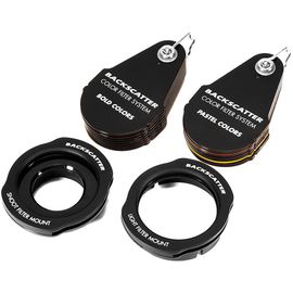 Backscatter Color Filter System Full Bundle für Mini Flash MF-1, Macro Wide MW-4300 Licht & OS-1 Optical Snoot