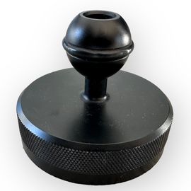 WeeFine Ersatzteil, Adjustable Float Aluminium Schraubabdeckung schwarzer Deckel & Kugel