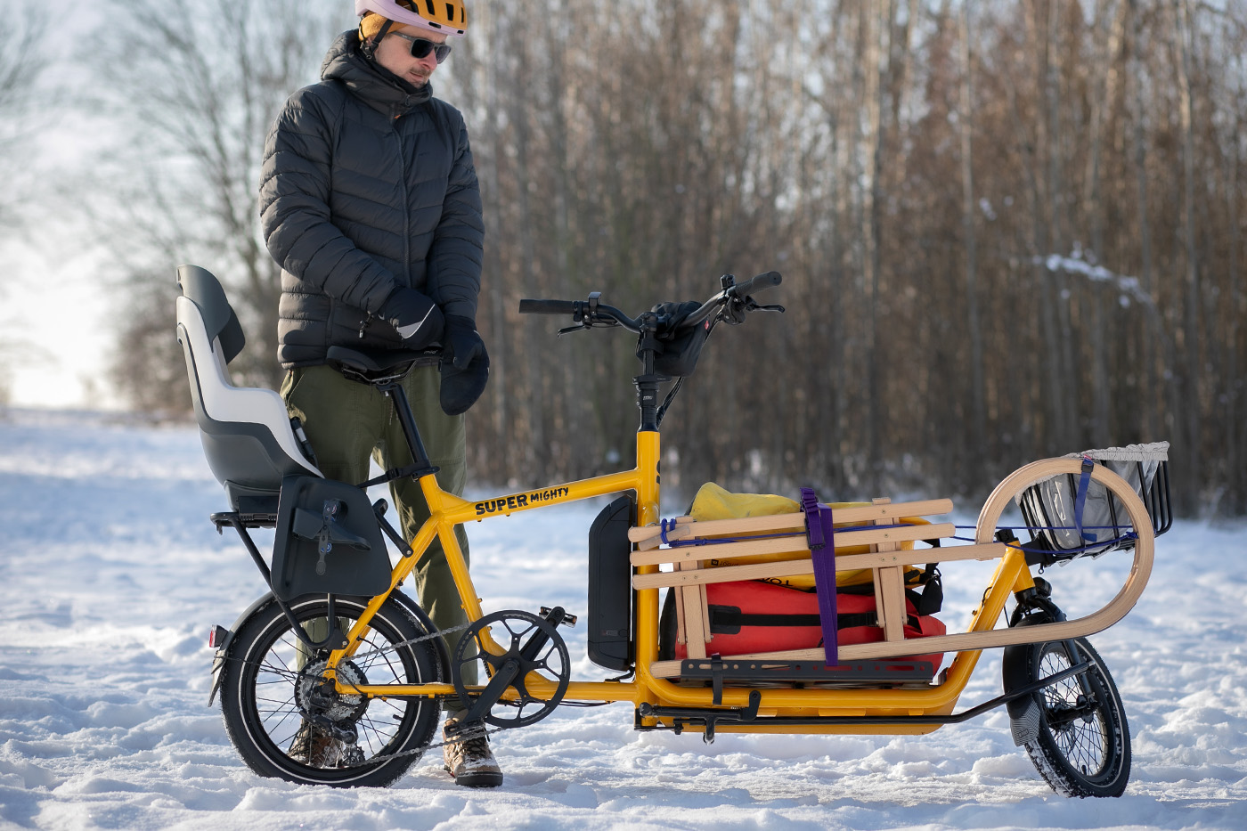 Angekommen - auf zur Schlittenfahrt