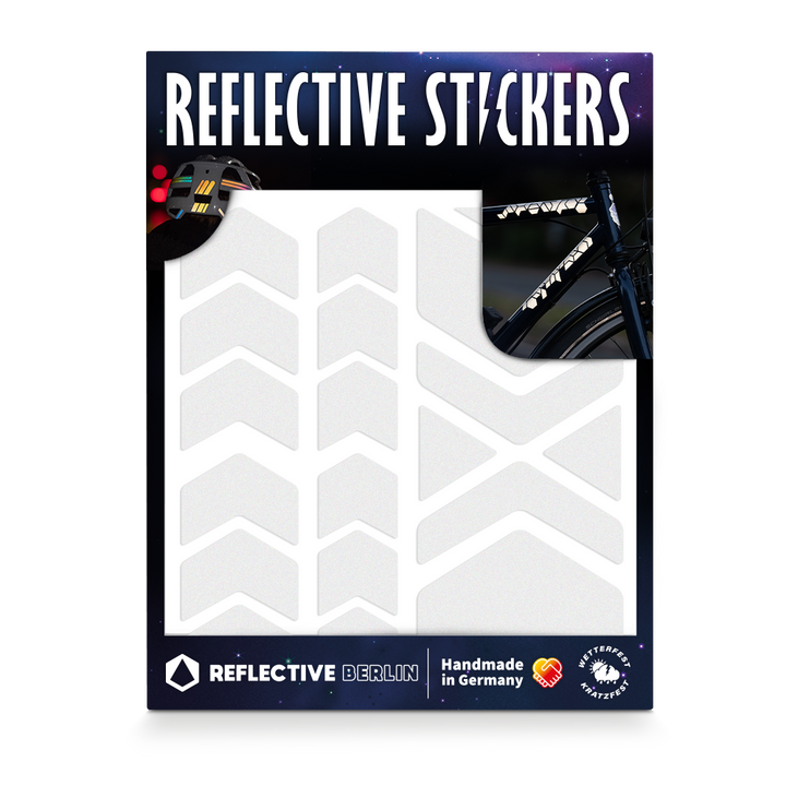 REFLECTIVE STICKER KIT SHAPES Chevrons FAHRER Berlin the