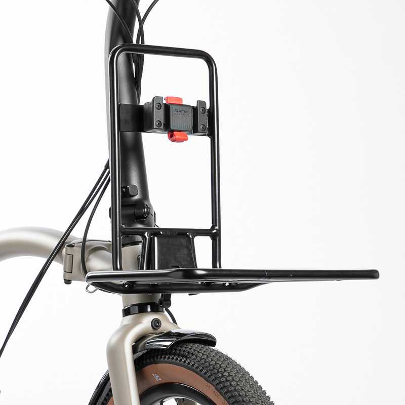 アクセサリー FAHRER Brompton Front Rack BLCAK FRONT RACK XL fits Brompton | FAHRER Berlin - the bicycle