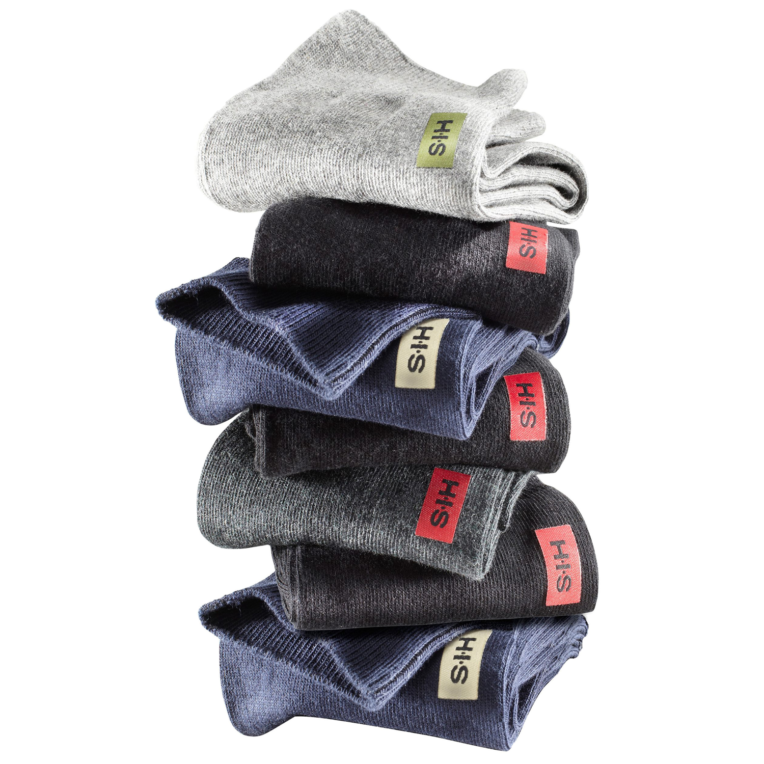 HIS, 7 Paar Herren Socken HIS, 7 Paar Herren Socken
