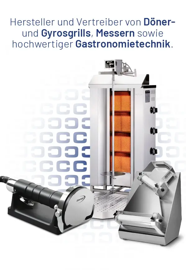 Ceylan - Hersteller & Vertreiber von Döner- & Gyrosgrills, Messern & Gastronomietechnik