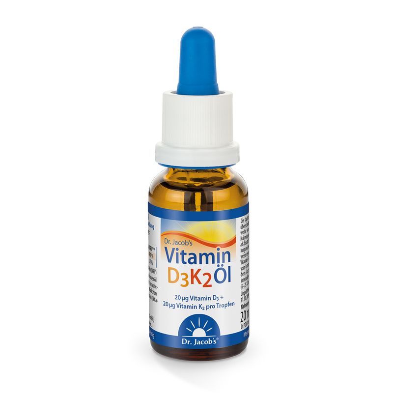 Dr Jacobs Vitamin D3 K2 öl 20 Ml