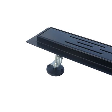 Aloni Duschrinne Ablaufblende Standard Schwarz matt 60 cm