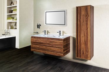 Sally Badezimmer Hochschrank 160 cm Garda Eiche