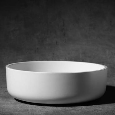 Veroni Solid Surface Sun Waschbecken Ø40cm x H13cm