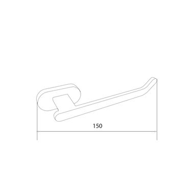 Creavit Toilettenpapierhalterung Chrom
