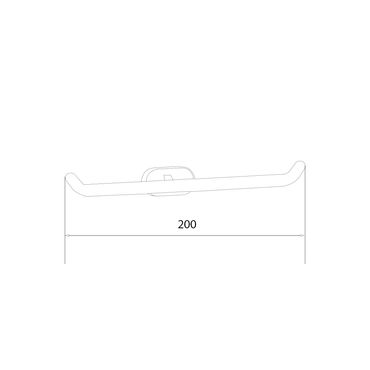 Creavit Doppel Toilettenpapierrollenhalter Schwarz