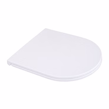 WC Sitz Absenkautomatik Softclose Dünn Toilettensitz Deckel Easy-Click Weiß