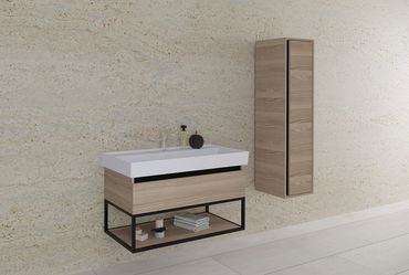 Sharp Hochschrank (HxBxT) 135 x 35 x 35 cm