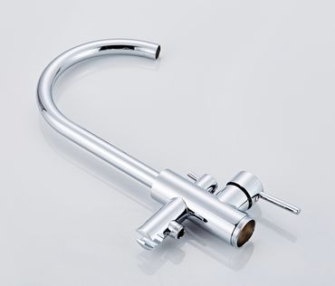 Aloni Standarmatur für freistehende Badewannen Chrom Badewannenarmatur