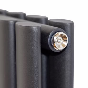 Paneel Heizkörper Vertikal Doppellagig Schwarz Matt 1800x472 (HxB) 1640W