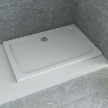 Duschtasse Acryl 120x80x4 cm