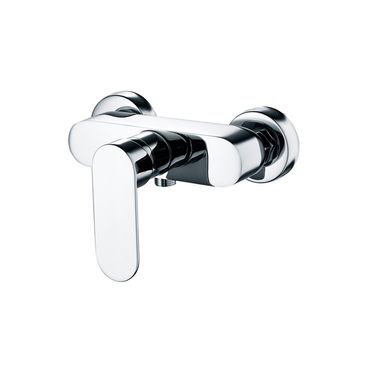 Aloni Duscharmatur mit Thermostat Einhebel-Mischbatterie für Dusche Brausethermostat verchromt