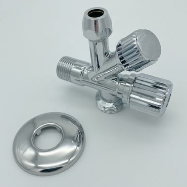 Eckventil Kombiventil Geräteanschlussventil 1/2 x 3/4 x 10mm