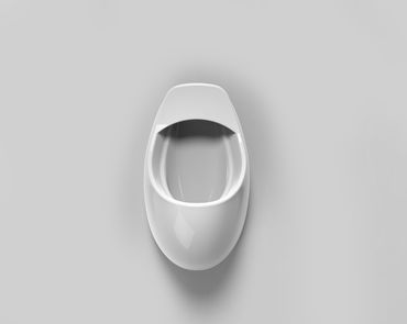 Aloni Urinal Spülrandlos Verdeckte Anschlüsse