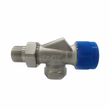 Thermostatventil Vorlaufverschraubung 1/2" Zoll Axialform Ventil für Heizkörper