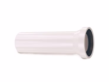 WC-Anschluss Anschlussstutzen L 350 mm Abfluß weiß DN 90/110 WC-Abfluß Abflussrohr