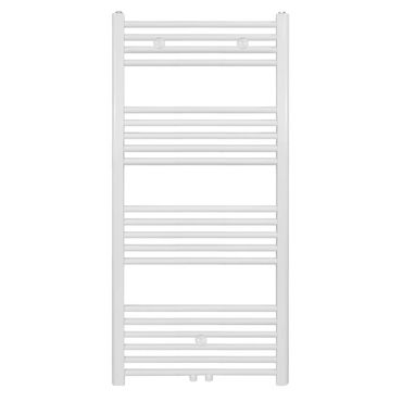 Badheizkörper - Mittelanschluss Weiß - 1200 x 400 (HxB)-458W