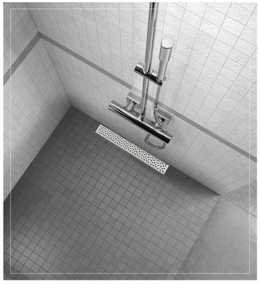 Aloni Duschrinne Tropfen 90cm