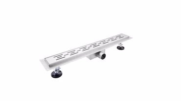 Edelstahl Duschrinne Bodenablauf Ablaufrinne Duschablauf Ablauf Rinne 50cm Aloni