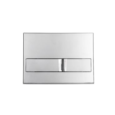 Belvit London Betätigungsplatte für 2-Mengen-Spülung Glanzchrom