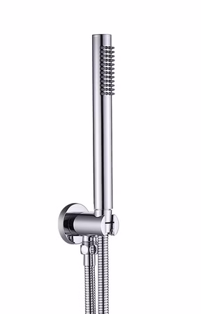 Unterputz Regendusche Set mit Wandarm Mischbatterie Handbrause Ø25cm chrom