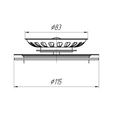 Belvit Siebkörbchen 115mm