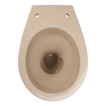 Stand-WC Tiefspüler Abgang Boden Senkrecht Toilette WC Bahama Beige